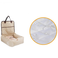 Versatile Dog Bed Car Seat - SafeRide