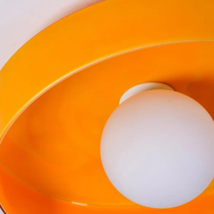 Lámpara de techo redonda con funcionalidad elegante - LumiSphere