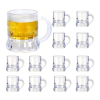 30 Pieces Clear Plastic Mini Beer Mugs – MiniMug30 Oktoberfest 2025