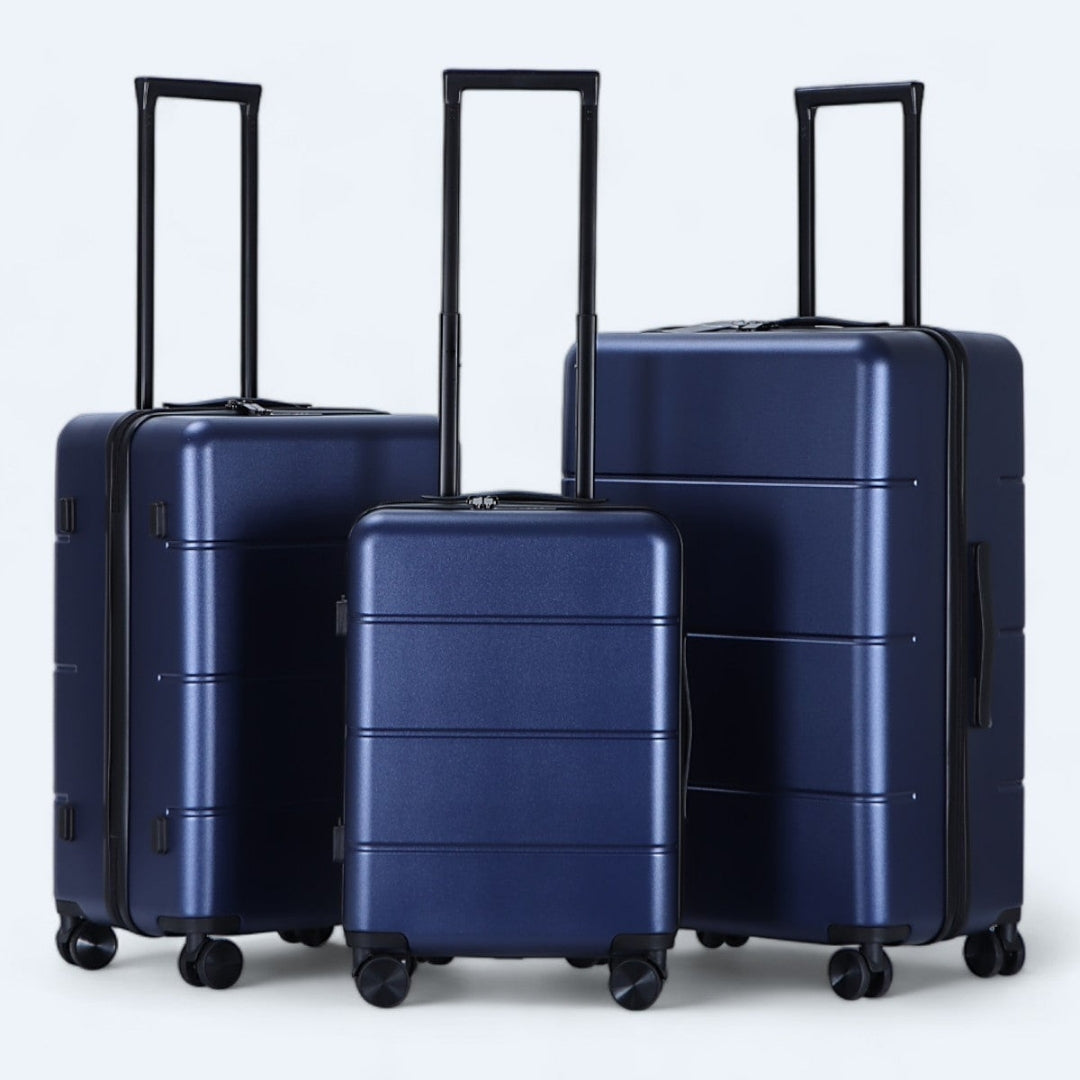 3-piece hard shell suitcase set – Atlas Explorer