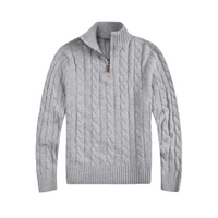 Behagelig herre half-zip pullover - Vincent