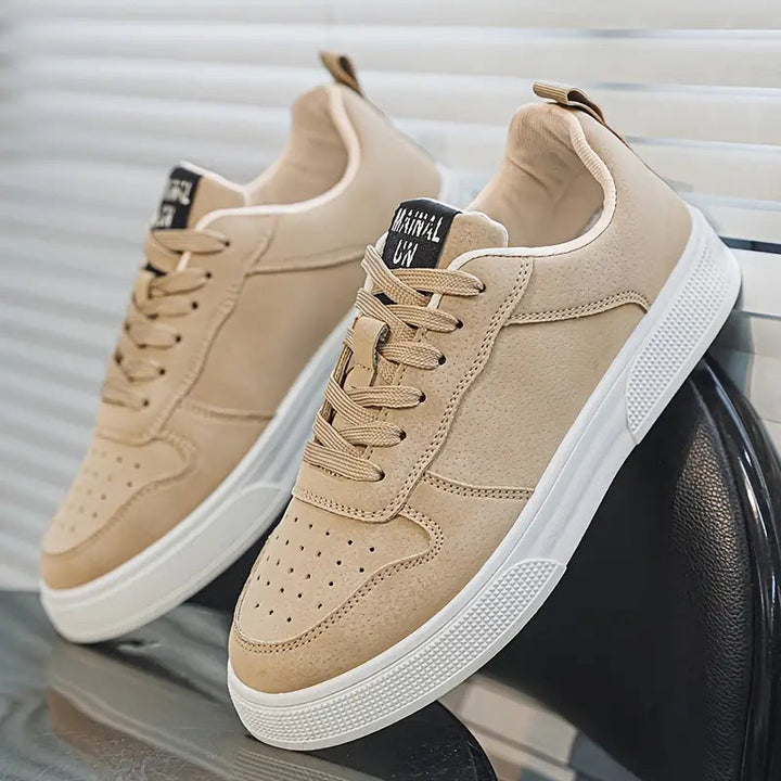 Zapatos de senderismo para hombre de ante con plantilla cómoda y estilo – Marco