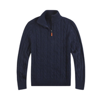 Behagelig herre half-zip pullover - Vincent