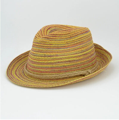 Stylish women's summer hat made of lightweight feather grass – Maddy