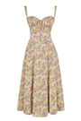 Büstier Sommerkleid mit Taillenkorrektor - Isabella