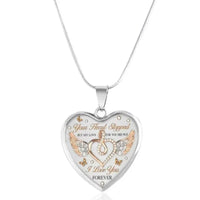 Engraved Heart Necklaces – Sofie "Forever"