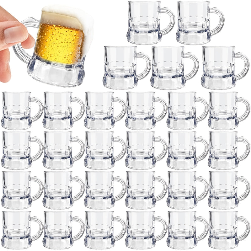 Mini Beer Mug Set (24 Pieces, 30 ml) – WiesnShots Oktoberfest 2025