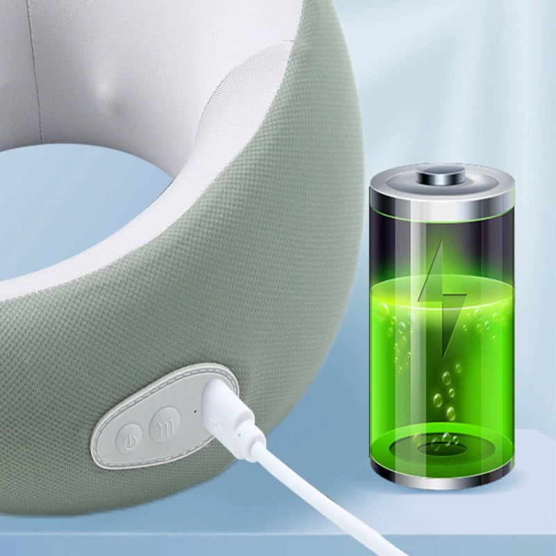Rechargeable Heating Pad with Neck Massage - CozyTherm