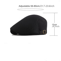 Lightweight summer flat cap for women & men – AirStyle Cap