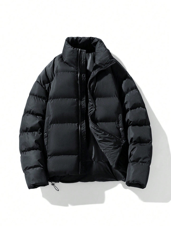 Oversize fluorescerende herre-vinterjakke – Vigoro