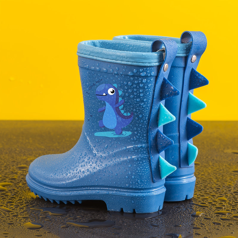 Botas de goma infantiles coloridas con motivos de animales – Leo