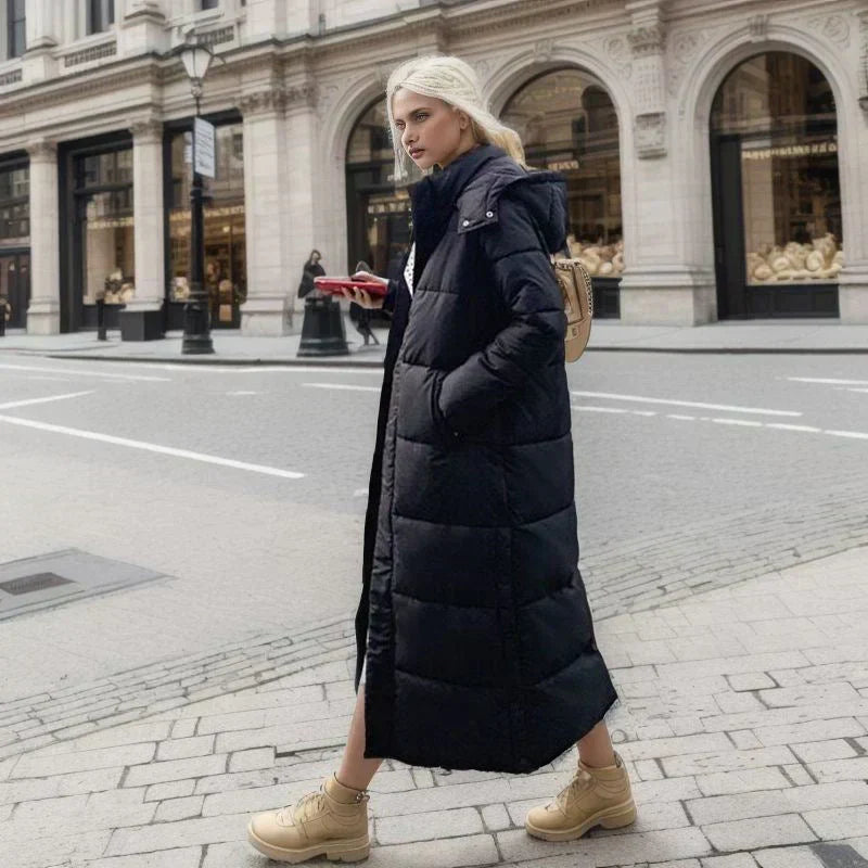 Long Women's Winter Jacket - Isabella