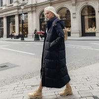 Long Women's Winter Jacket - Isabella