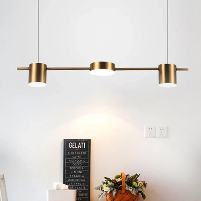 Moderne aluminium pendellampe - AuraDrum