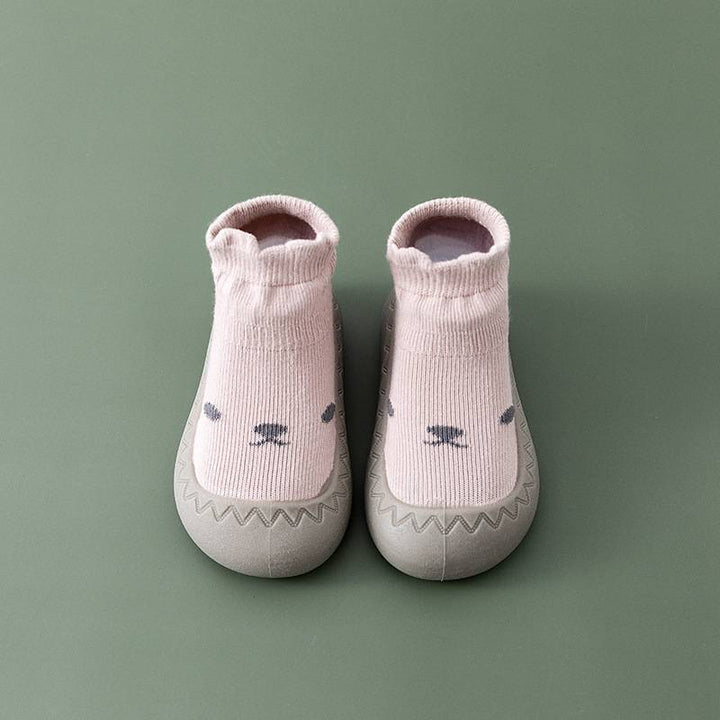 Behagelige slip-on børnesokkesko - HappySteps
