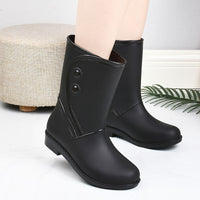 Women's waterproof rain boots & comfortable with anti-slip sole – Elora