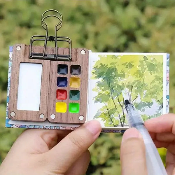 Kompakte Kreativität – überall und jederzeit – KunstZet Aquarellset