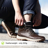 Autumn-Winter Boots with Cold Protection and Autumn Leaf Design – Leonardo