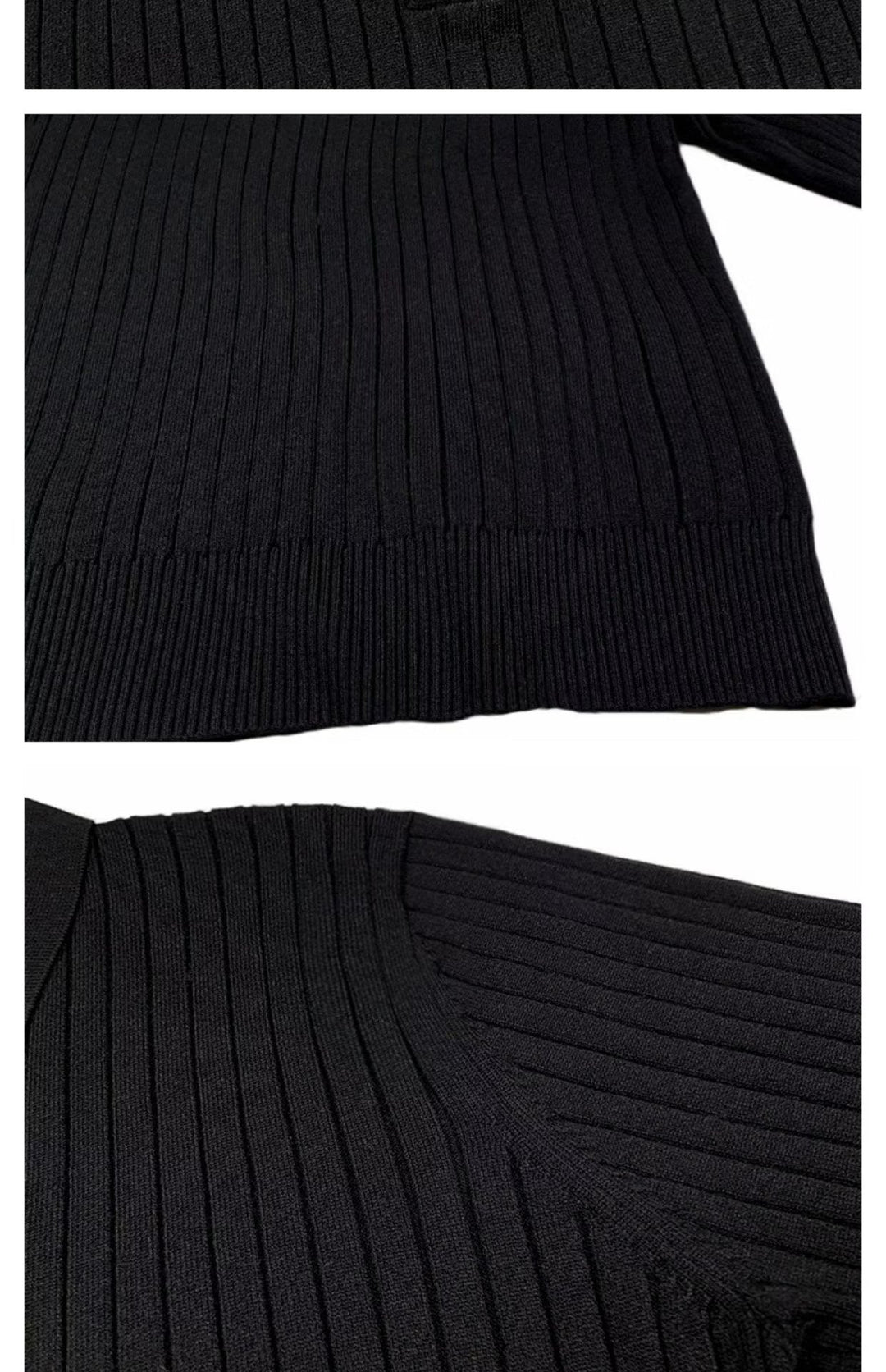 Trendy Men's Autumn Polo Sweater - Oliver