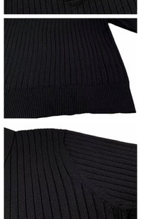 Trendy Men's Autumn Polo Sweater - Oliver