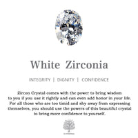 Conjunto de joyería de moosachat y circonio blanco – Lana