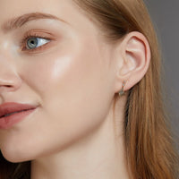 Conjunto de joyería de moosachat y circonio blanco – Lana