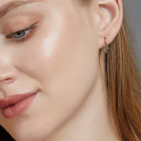 Conjunto de joyería de moosachat y circonio blanco – Lana