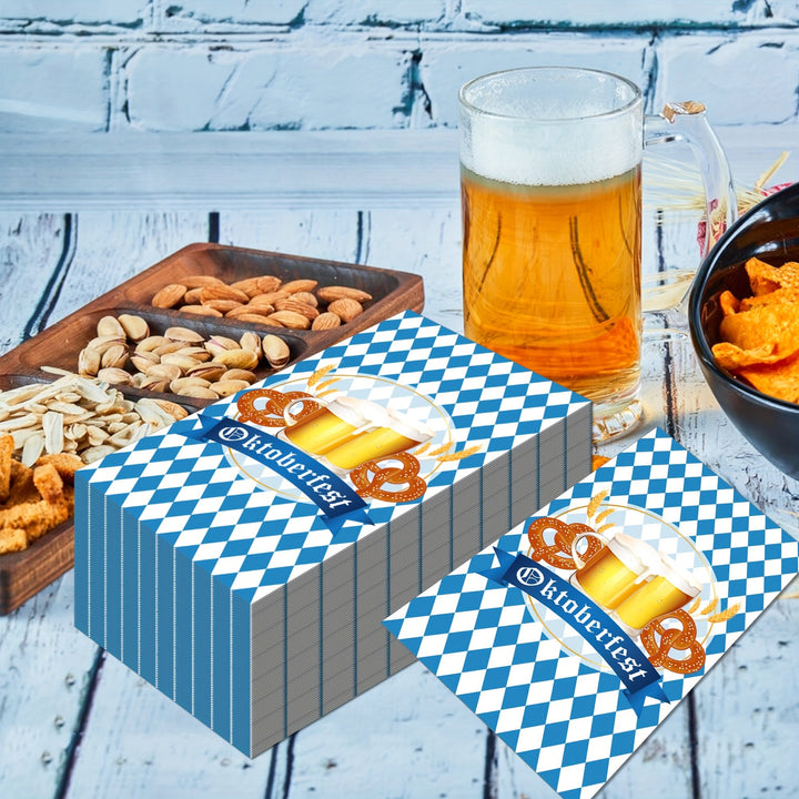 Servilletas de papel (120 piezas) – WiesnServus Oktoberfest 2025