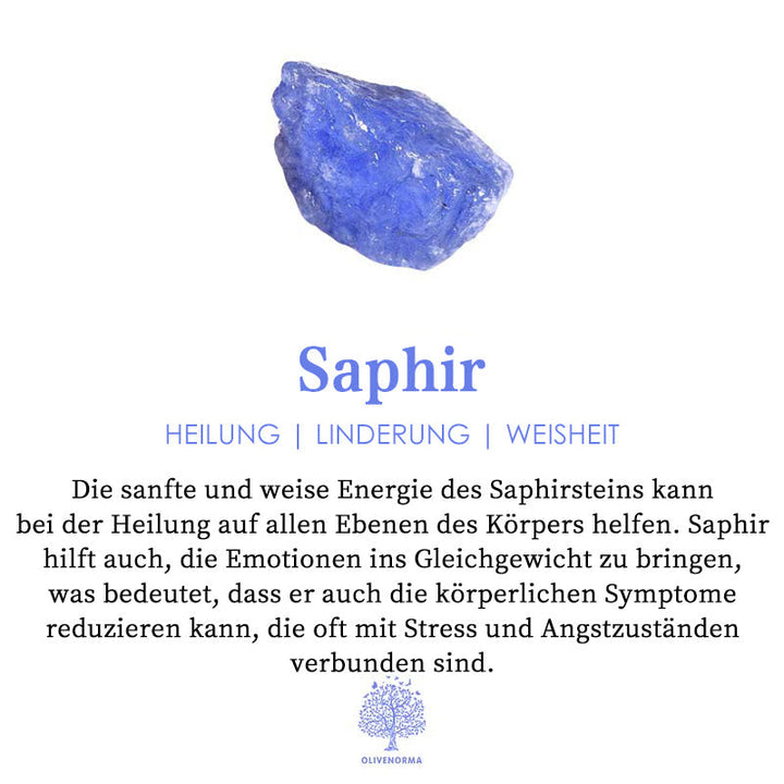 Sapphire and Opal Ring Set (3-piece) – Isabella