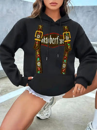 Traditional Women's Hoodie – Katharina Oktoberfest 2025