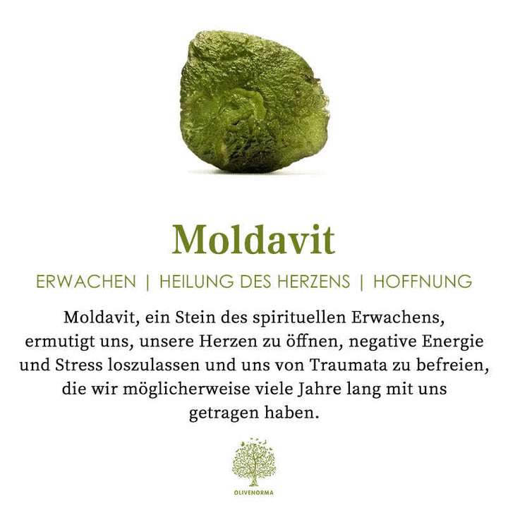 Fine Natural Moldavite Necklace – Lyra