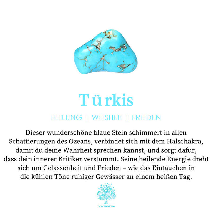 Stilvol armbånd af natursten og krystalperler - Celine