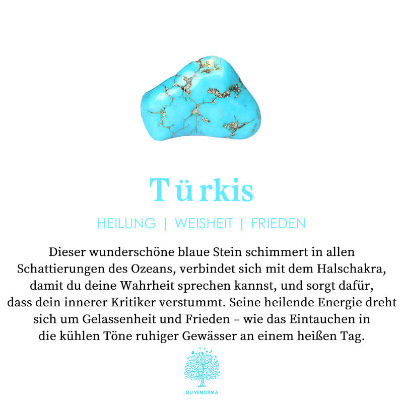 Stilvol armbånd af natursten og krystalperler - Celine