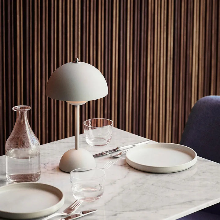 Trendy Mushroom-Shaped Designer Lamp - MushLuxe