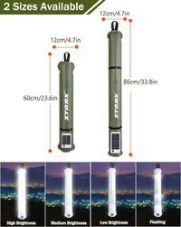 Oppblåsbar solcelle-LED-rørlampe – LumiGlow Pro
