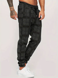 Checked Men's Jogging Pants – Elian Autumn Edition
