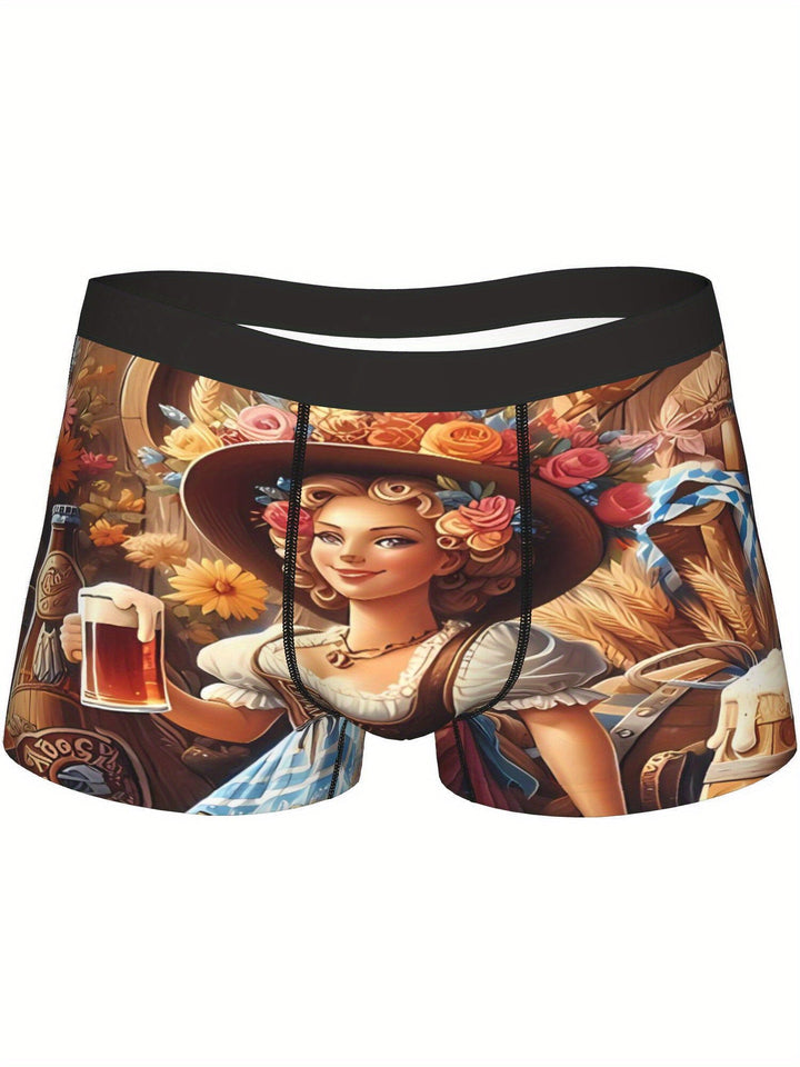 Set de 2 bóxers para hombre con estampado de Oktoberfest – LudwigBoxer Oktoberfest 2025