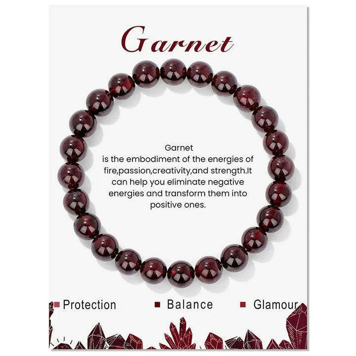 Natural Crystal Healing Energy Bracelet – Aria