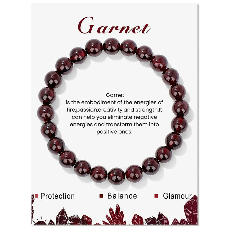 Natural Crystal Healing Energy Bracelet – Aria