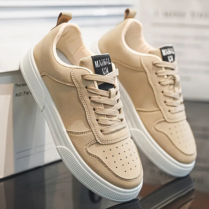 Zapatos de senderismo para hombre de ante con plantilla cómoda y estilo – Marco