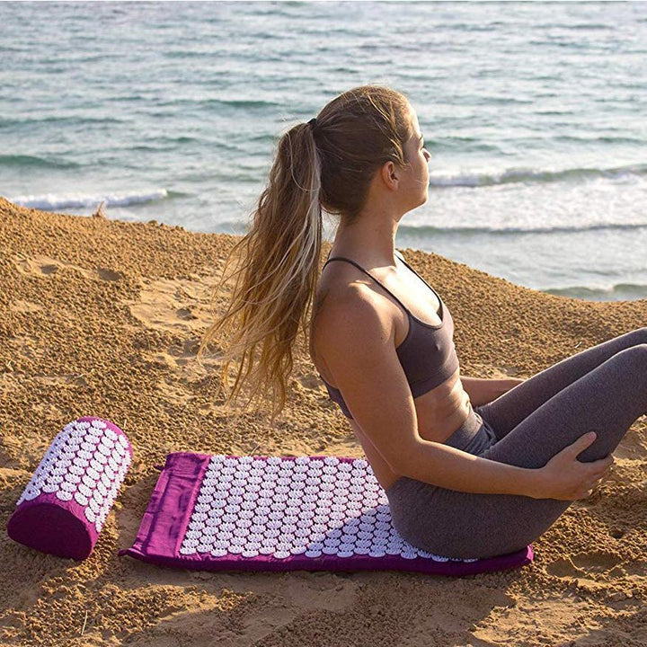 Set de esterilla de acupresión y cojín – RelaxMat