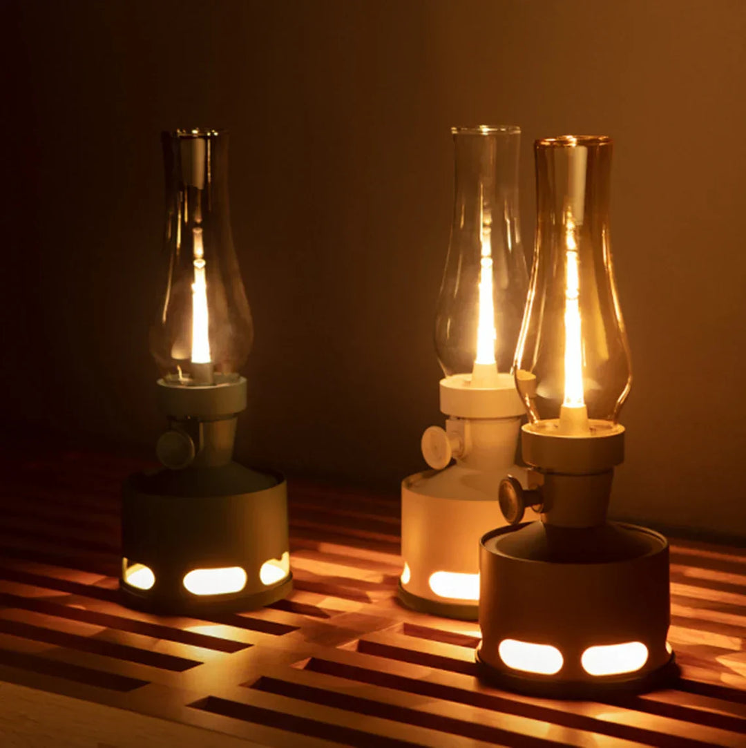 Linterna LED Vintage Recargable - LumaLantern