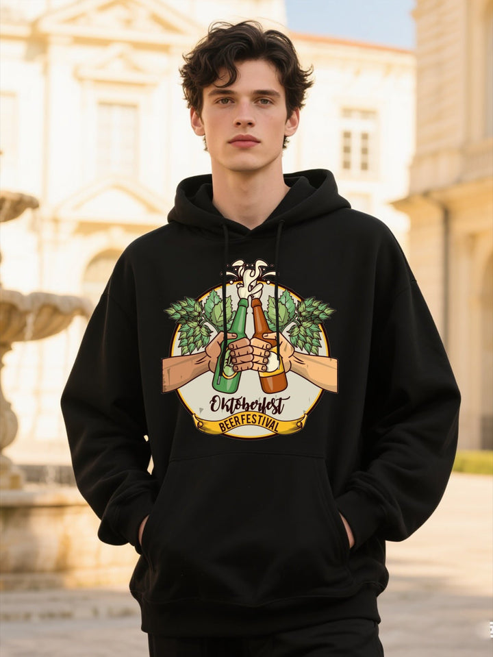 Casual Men's Hoodie – Georg Oktoberfest 2025