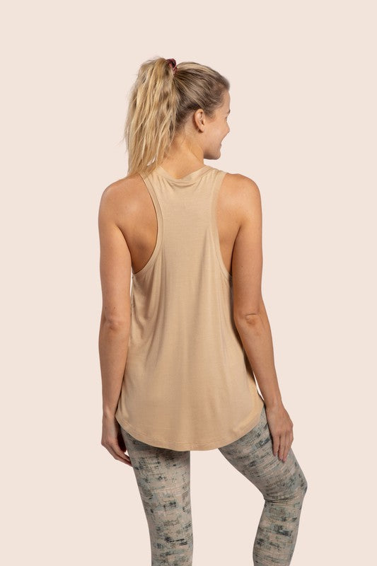 Camiseta sin mangas fluida para mujer – Liora