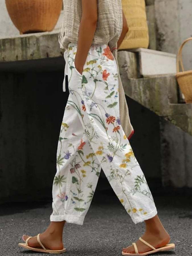 Women's Comfort Pants with Print – Nova
