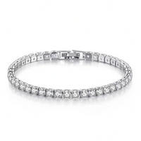 Tennisarmband mit Zirkonia - Aurora