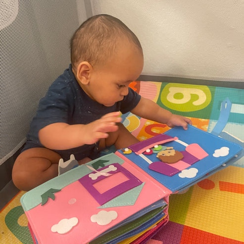 Farbenfrohes Babybuch – ExploreMore