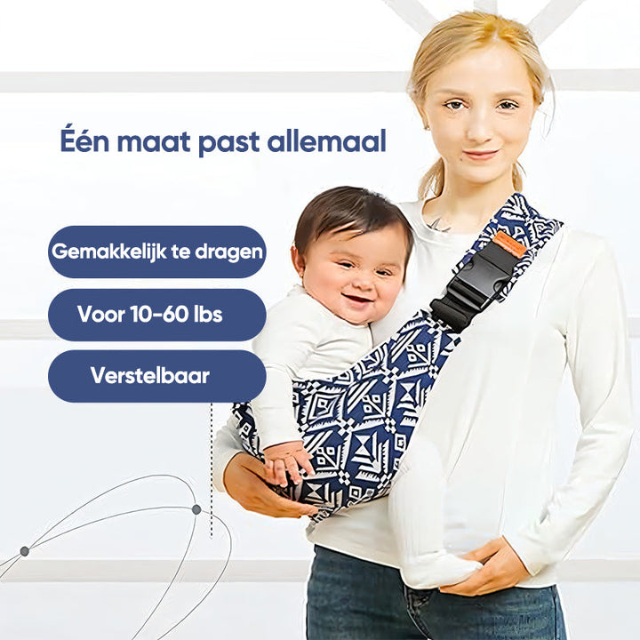 Ergonomic Adjustable Baby Carrier – SnuggleRide