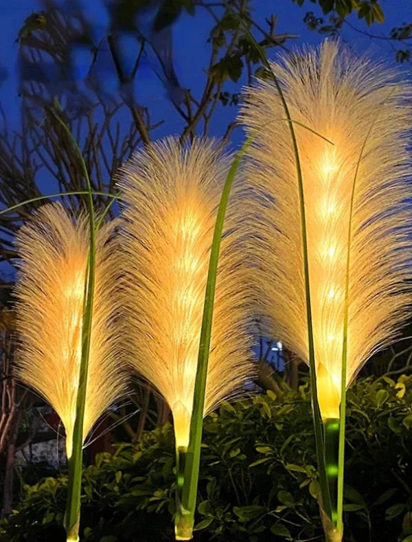 Dekorativ Rattan Havebelysning - SunReed