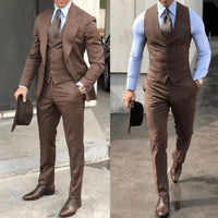 Traje clásico de hombre de 3 piezas - Luca